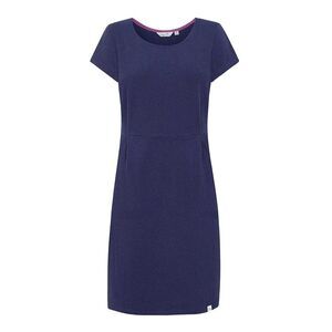 Lazy Jacks Womens/Ladies Plain Capped Sleeved Dress / Twilight